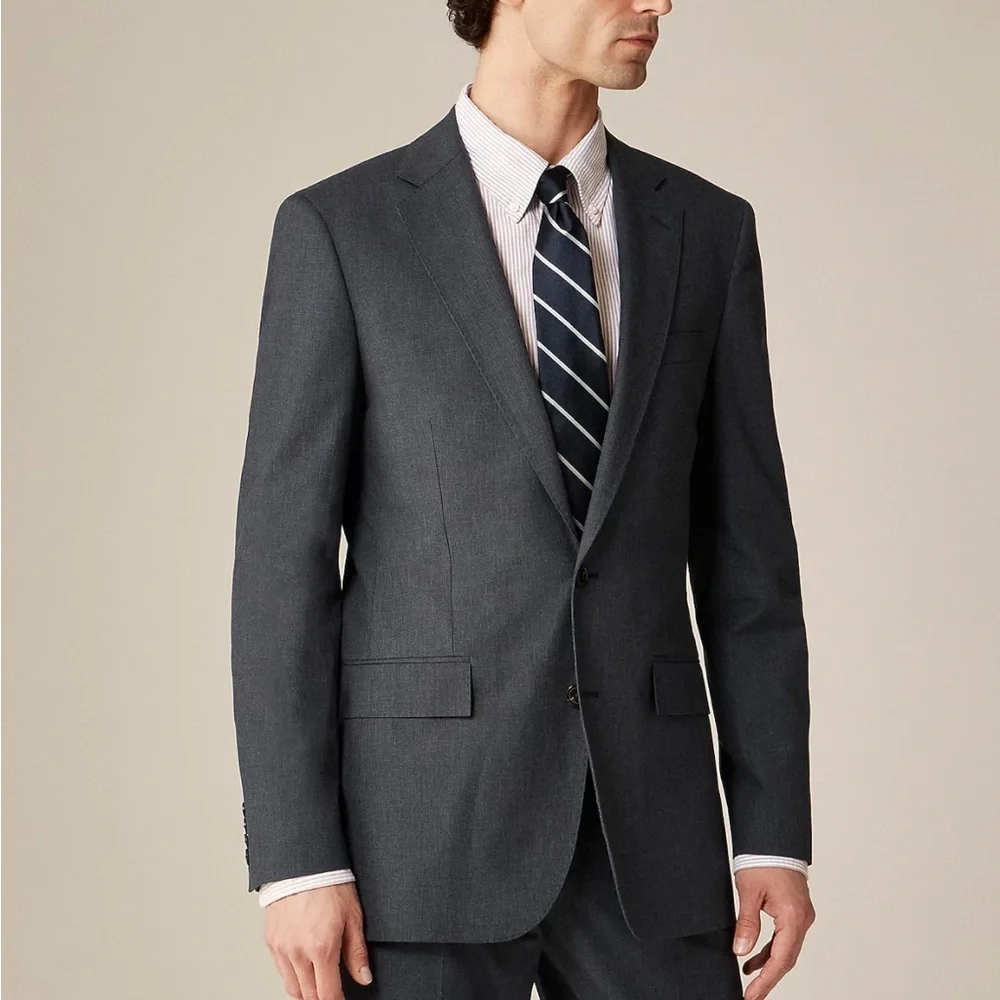 J crew Ludlow Slim-fit suit jacket in Italian cotton blend